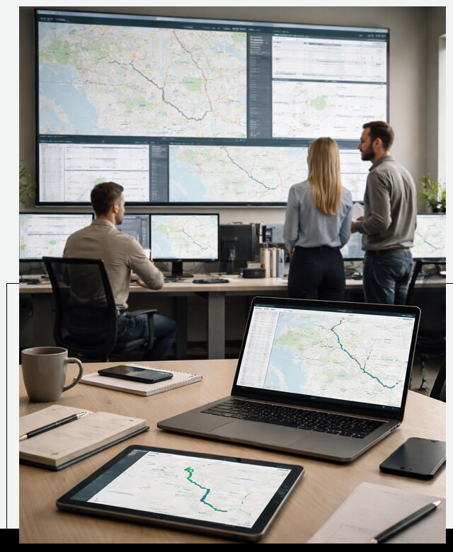 Трекинг грузов и Fleet Management, мониторинг автопарка в Павловском Посаде